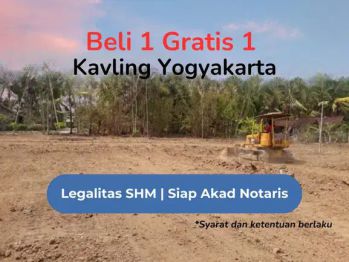 Tanah Jogja Dijual: 4 Menit Bandara Kulon Progo, SHM Ready