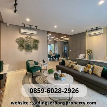 Gading Serpong Summarecon Cluster Mozart Siap Pakai Ready Stok Lt12X26