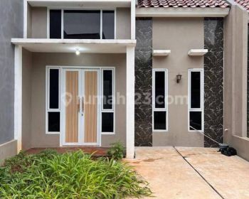 Hunian modern minimalis akses 2 mobil tanah baru nempel jakarta