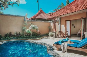 Sewa Harian Villa Modern 1 Kamar di Sanur Bali - BVI48481