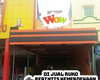 DIJUAL RUKO MURAH JL PERINTIS KEMERDEKAAN
