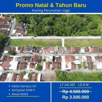 Termurah, Tanah Siap Ajb, Timur Kaliurang Km 13