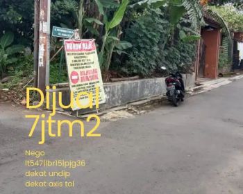 tanah strategis mulawarman utara, tembalang