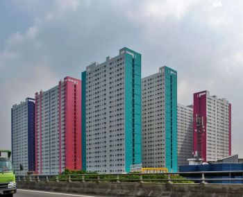 GREEN PRAMUKA CITY 2 BED ROOM FURNISH KONDISI BAGUS ORCHID BISA NEGO