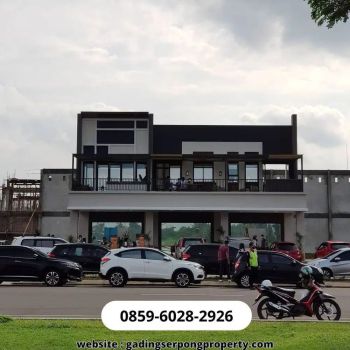 Dijual Ruko siap Huni Melody strategis untuk Fnb lebar 20 hanya di 3m