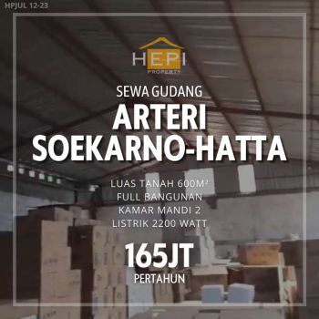 Disewakan Gudang di jl Arteri Soekarno Hatta Pedurungan Semarang Tim