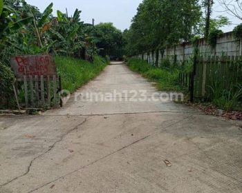 Kavling siap bangun.   Jarang ada ukuran kecil