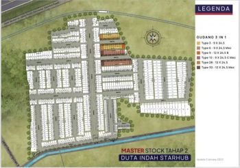 Gudang dijual starhub samping bandara 6x18