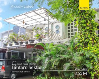 Dijual Rumah Siap Huni Bintaro Jaya dengan Lingkungan Asri & Nyaman