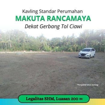 Jual Tanah Kavling Dekat Gerbang Tol Caringin, Hanya 2 Jt-an/m2