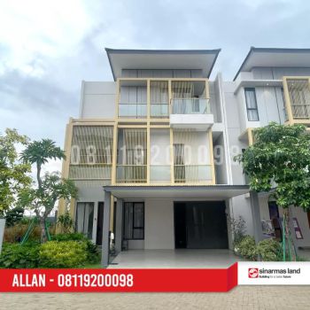 Rumah 3 lantai Retro Asia Modern Eonna BSD Gading Serpong