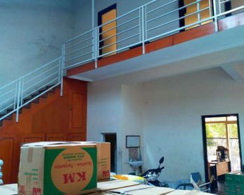 Dijual Bangunan 205m2 strategis lingkungan terbentuk