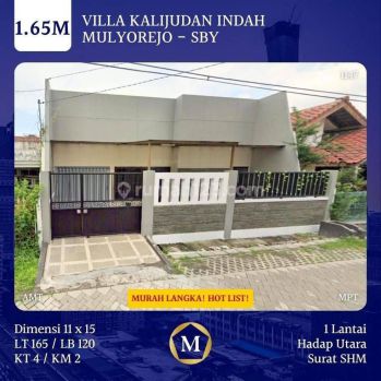 Rumah Surabaya Timur Villa Kalijudan Indah Mulyorejo Dkt Pakuwon City Murah