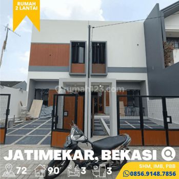 Rumah Dijual Baru SHM Kodau Jatimekar Bekasi Dekat Ke Lrt Cikunir