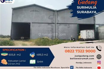 Jual Gudang di Surimulia Akses Tol Tandes Surabaya The Edge