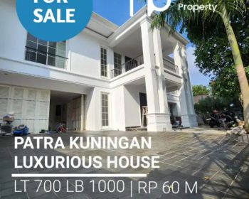 Dijual rumah mewah komplek mentri di patra kuningan jaksel