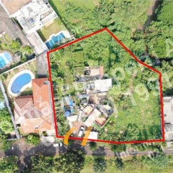 Tanah Kavling Harga di Bawah NJOP Dalam Komplek Elit Bukit Cinere Indah di Depok
