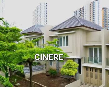 rumah di cinere terdepan dalam cluster dekat mall belleviuw cinere