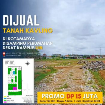 Tanah Kavling Singkep Sukarame