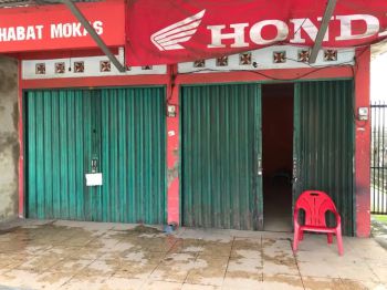 Disewakan ruko 2 pintu