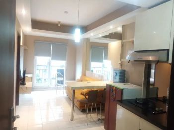 Dijual Apartemen Puri Park View Tower A 2BR lt 6 hdp taman/utara BU