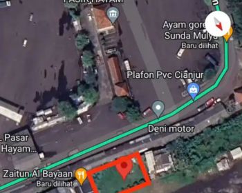 Tanah kavling murah di tengah kota cianjur