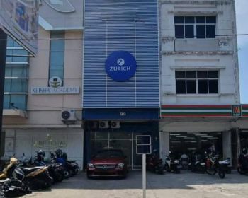 3.14. Disewakan Ruko di Jalan Andi Pangeran Pettarani, Makassar.