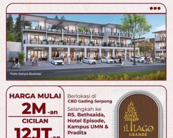 Launching Ruko Illago Grande dekat bethsaida