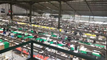 Take over atau di jual pabrik garmen cinajur karyawan 900