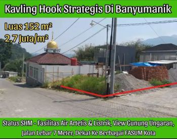 Kavling Murah View Mewah Pegunungan & Kota Ungaran