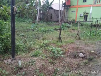 Tanah kapling dijual. Ukuran 9 x 17 meter.