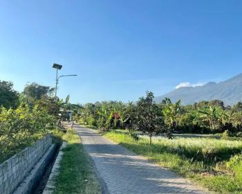 Tanah murah kota Batu , 0 jalan paving , view pegunungan