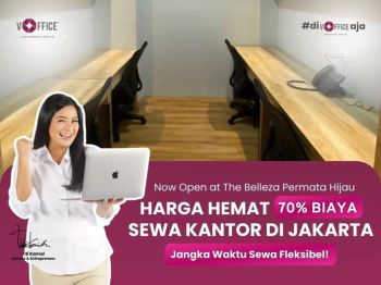 Sewa Kantor Strategis di Bellezza Area Permata Hijau Jakarta Selatan