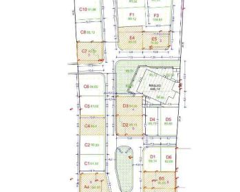 Dijual tanah kavling dalam perumahan, lokasi strategis,