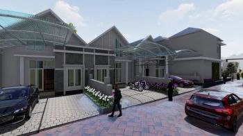 RUMAH MODERN MINIMALIS DAN STRATEGIS DI KOTA SRAGEN