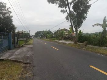 Sewa tanah sawah 1400m ld 14 akses aspal jl pakem kalasan