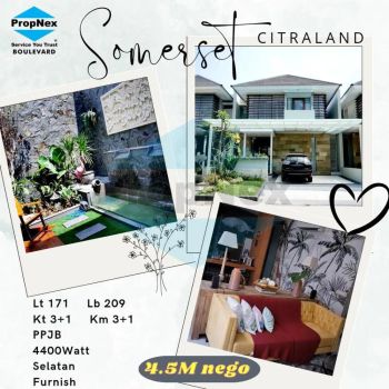 Somerset Citraland konsep villa