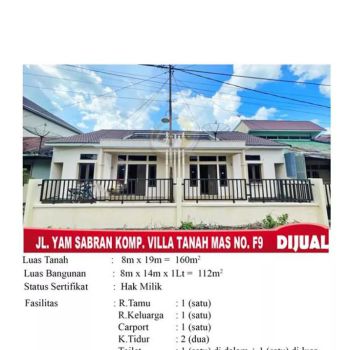 DIJUAL Rumah gratis pemasangan Kanopi