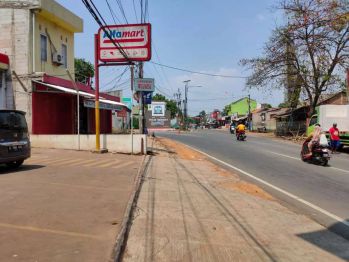 DISEWAKAN TANAH RUKO PARKIR LUAS COCOK UNTUK BANK SHOWROOM JONGGOL