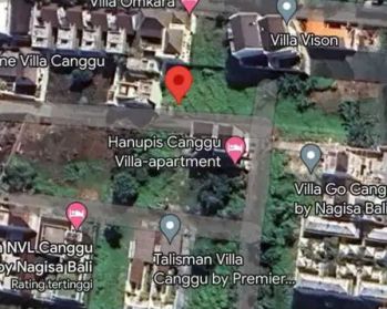 Dijual Tanah Kecil Dibelakang Starbuck Pantai Berawa Canggu Bali