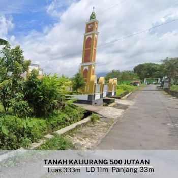 Tanah Kaliurang Jogja 500 Jutaan