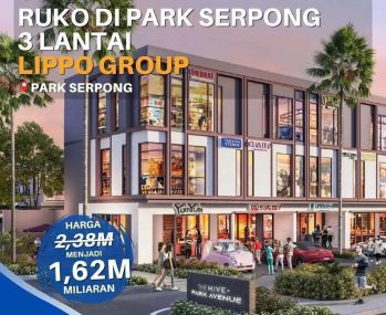 Ruko park serpong harga launching