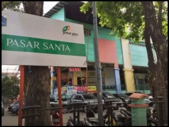 Disewakan Kios Pasar Santa Kebayoran Baru Jakarta Selatan
