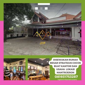 Disewakan rumah besar cocok buat usaha atau kantor