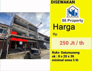 Disewakan bangunan komersil Jalan datumuseng kota makassar