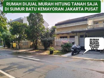 Tanah D Kemayoran, Jakarta Pusat HGB 517 m² Bonus Rumah Lyk Huni