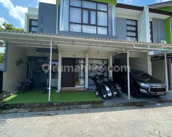 Rumah 2 Lantai Dalam Perumahan Cluster Maguwoharjo