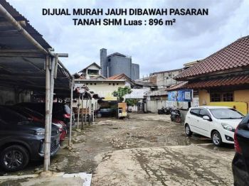 Tanah di Kramat Jati, Jakarta Timur Sertifikat Hak Milik 896 m²