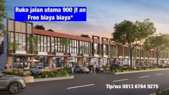 Ruko di jalan utama metland cibitung