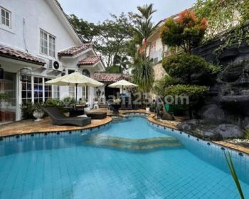 Rumah Mediterania Furnish Ada Kolam Renang Sentul City, Bogor